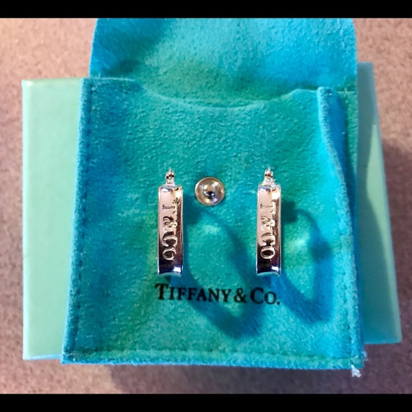 Tiffany & Co. Jewelry - Tiffany & Co.Square Hoop Earrings